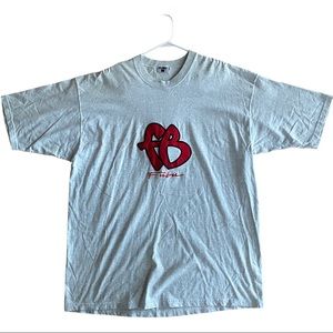 Vintage FUBU T-Shirt Mens XXL FB Logo